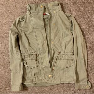 Army Green H&M Military Jacket.